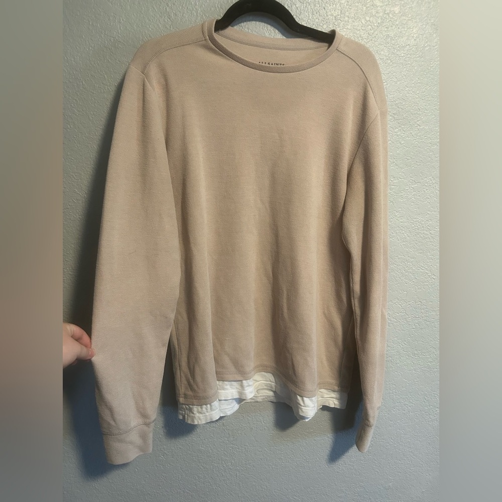 Allsaints longline long sleeve